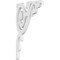 Ekena Millwork Baile Architectural Grade PVC Bracket , 5/8"W X 6 1/2"D X 11"H BKTP01X06X11BA - alternate 1